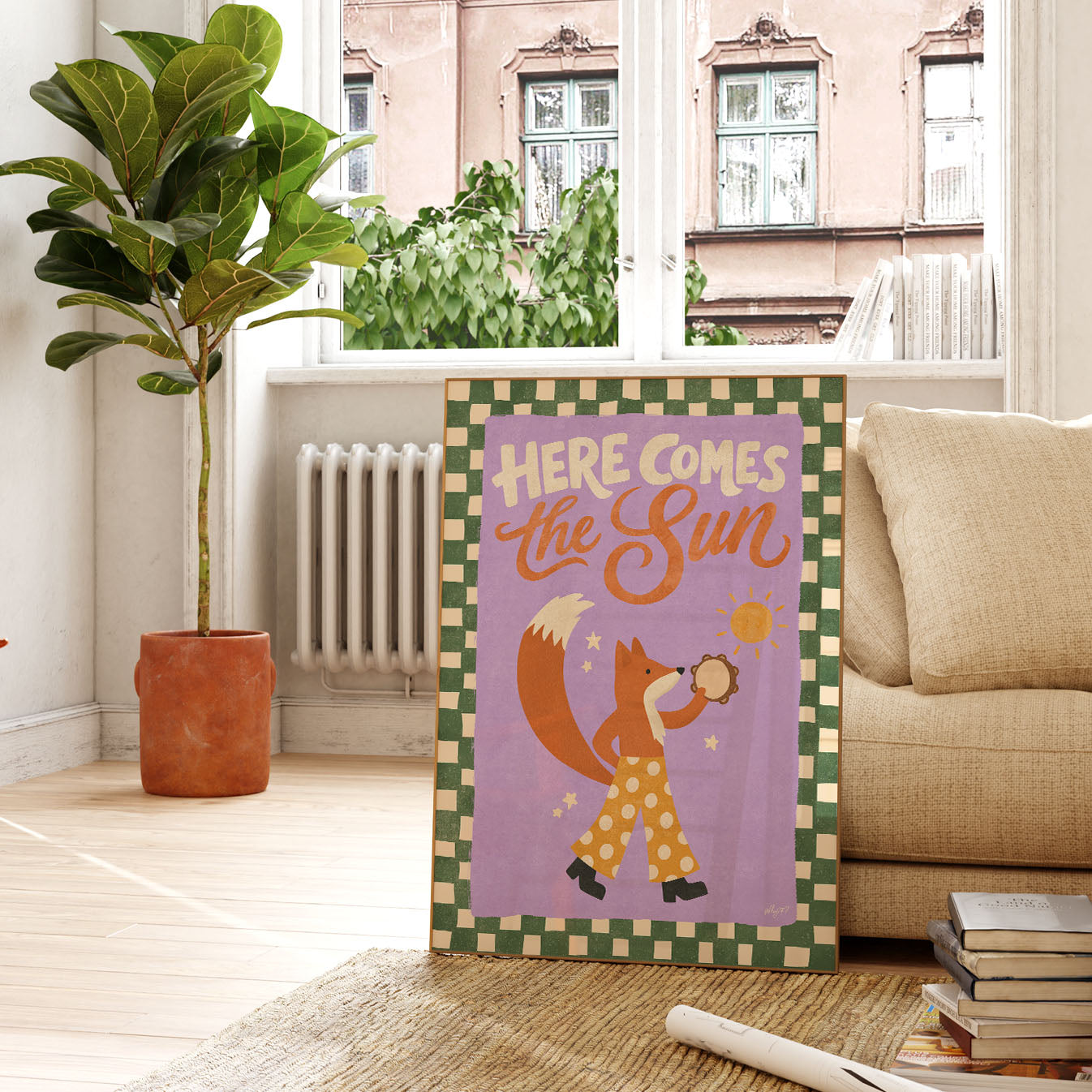Here Comes The Sun Poster