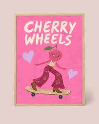 Affiche Cerise à Roulettes