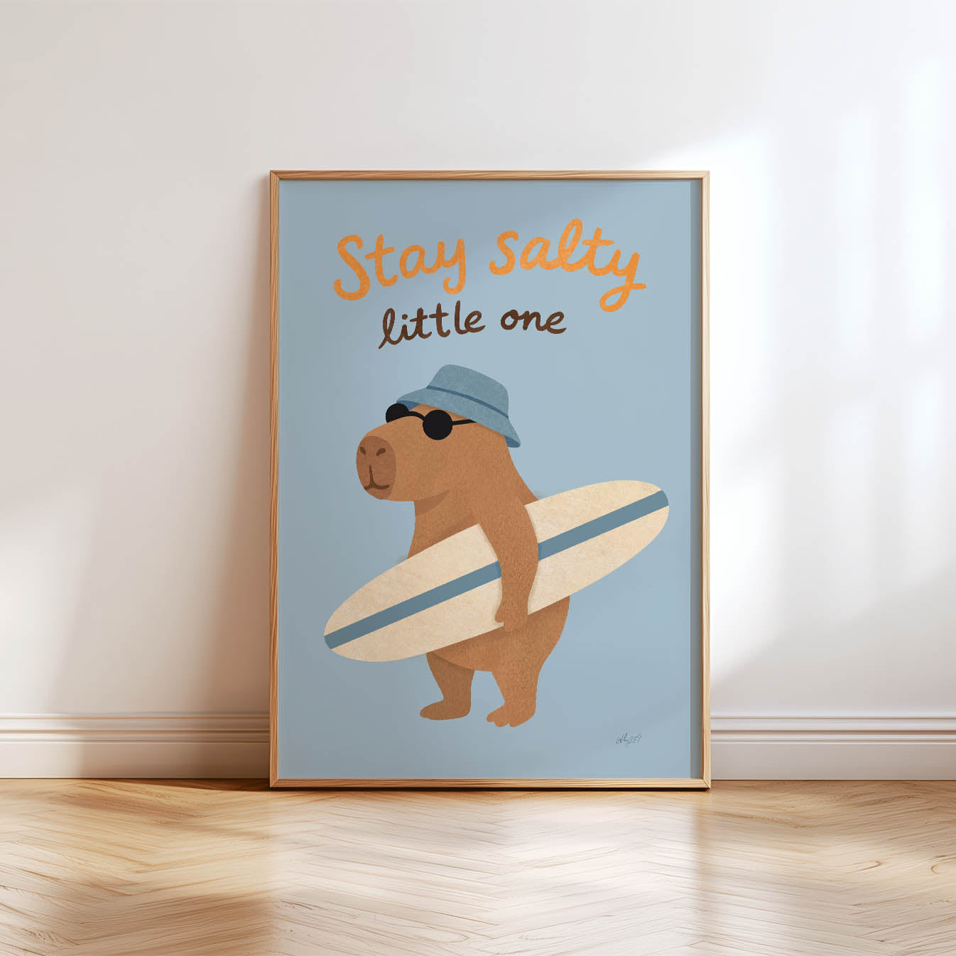 Stay Salty Little One Poster