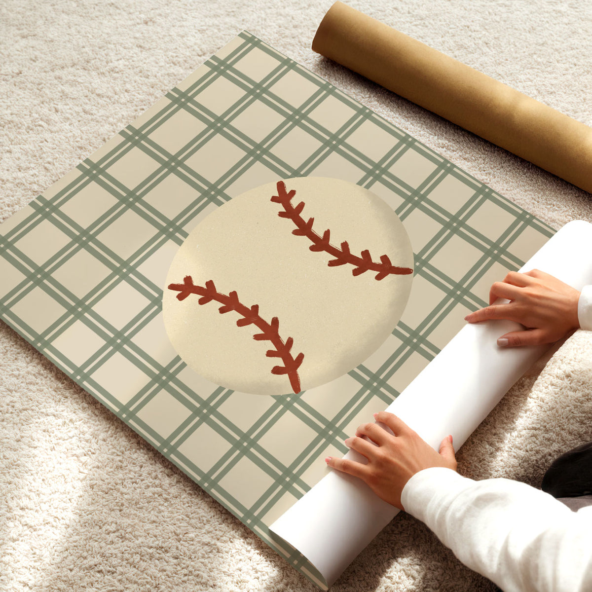 Baseball Ball Poster