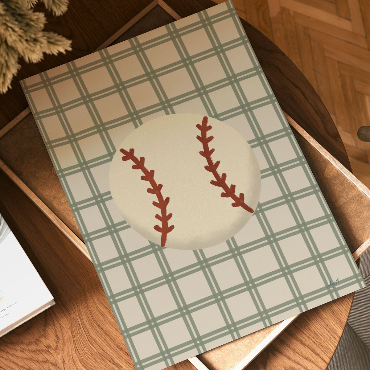 Baseball Ball Poster