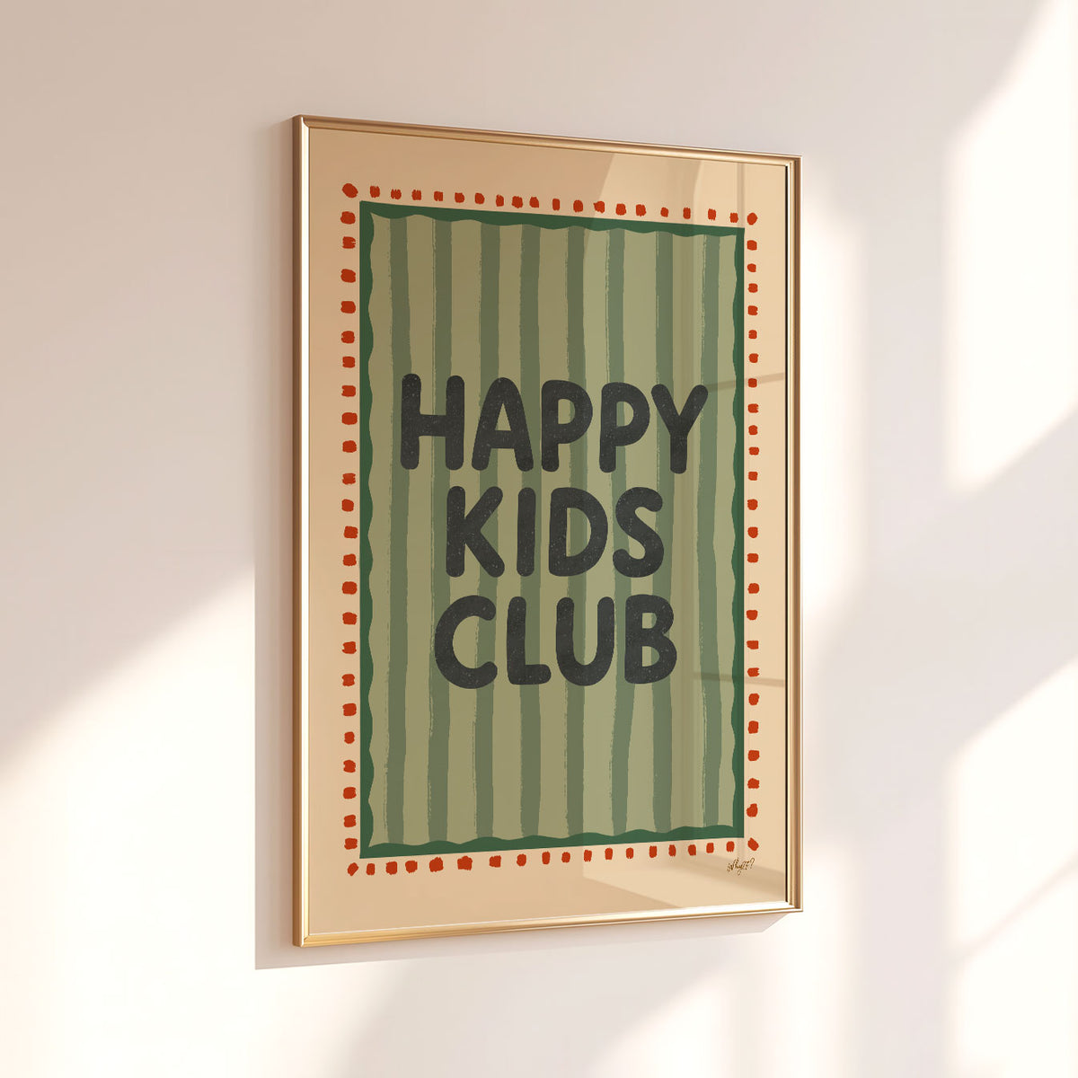 Happy Kids Club Poster