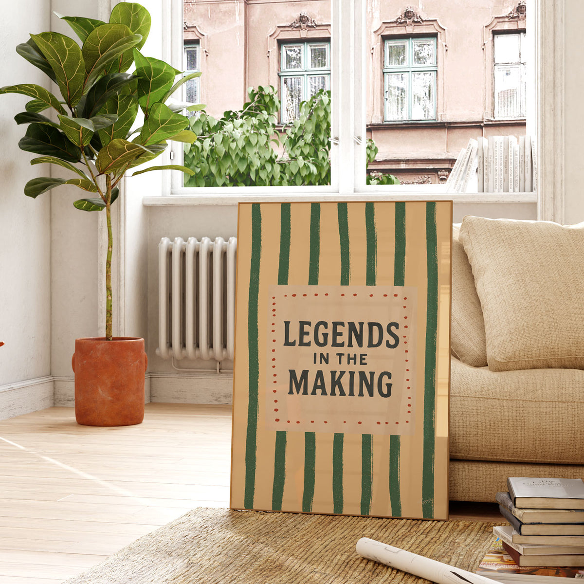 Legends In The Making Poster