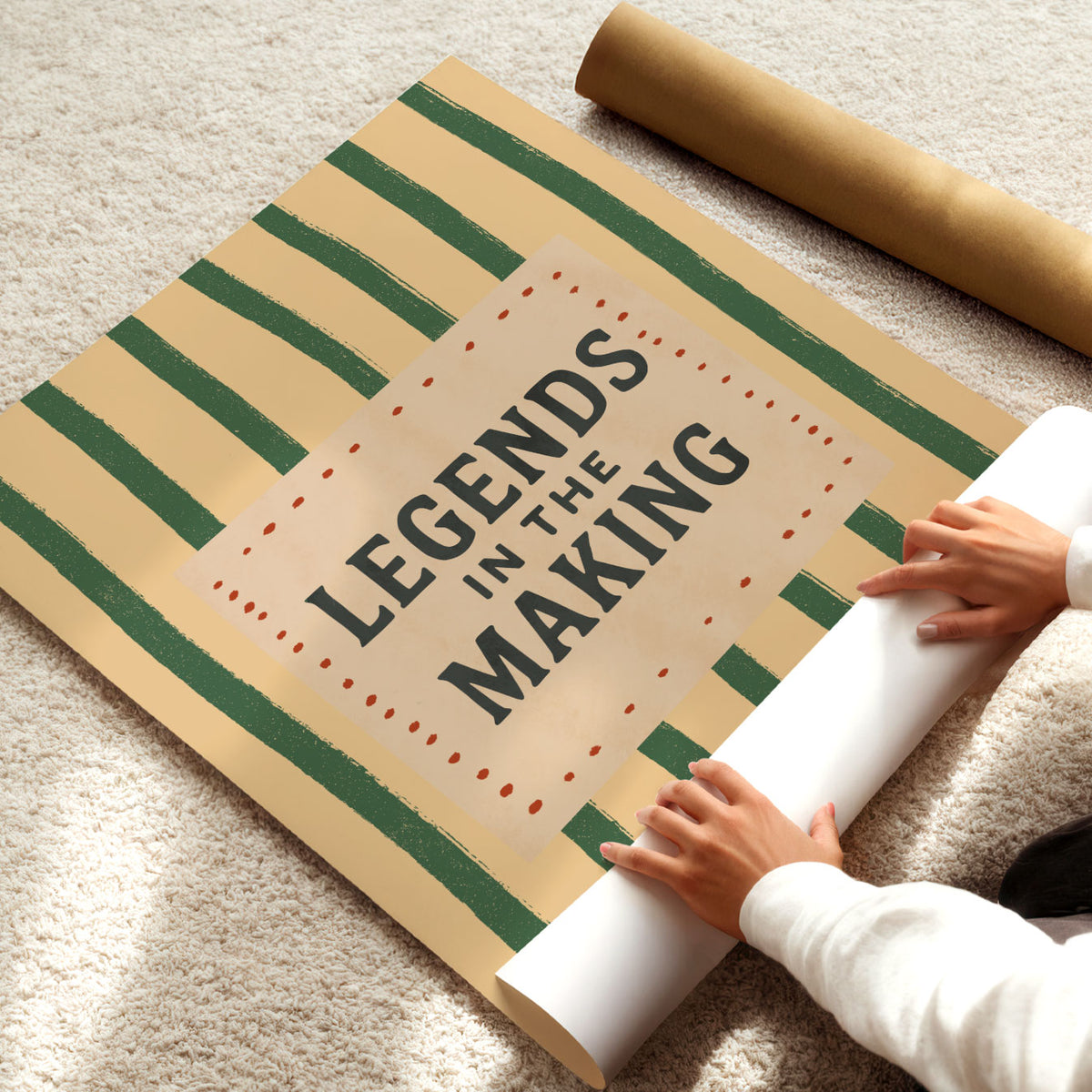 Legends In The Making Poster
