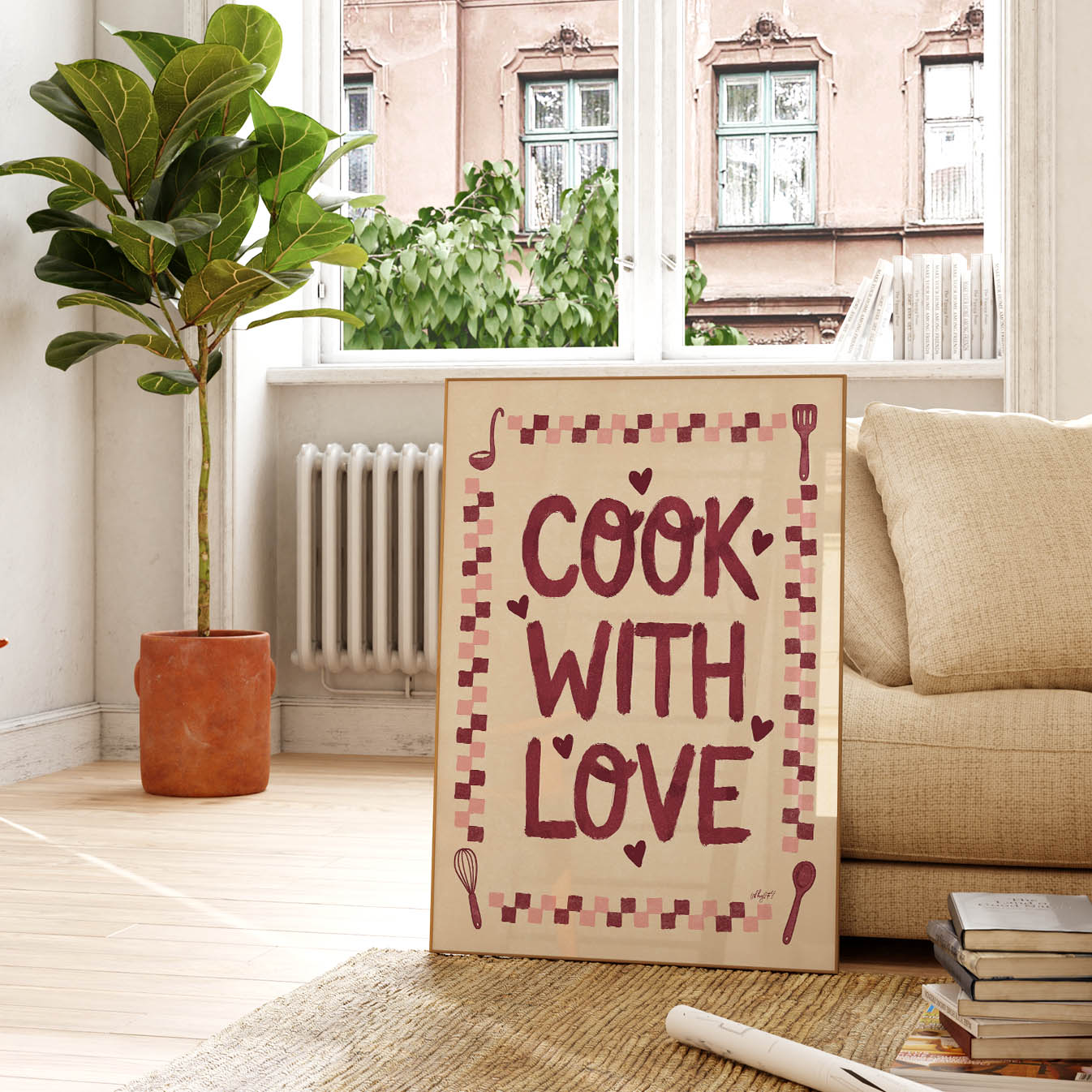Little Kitchen Love Poster