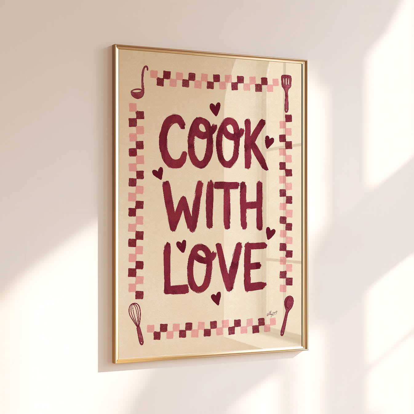 Little Kitchen Love Poster