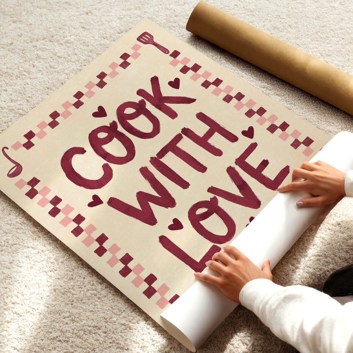 Little Kitchen Love Poster