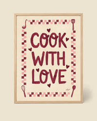 Póster Cocina con Amor