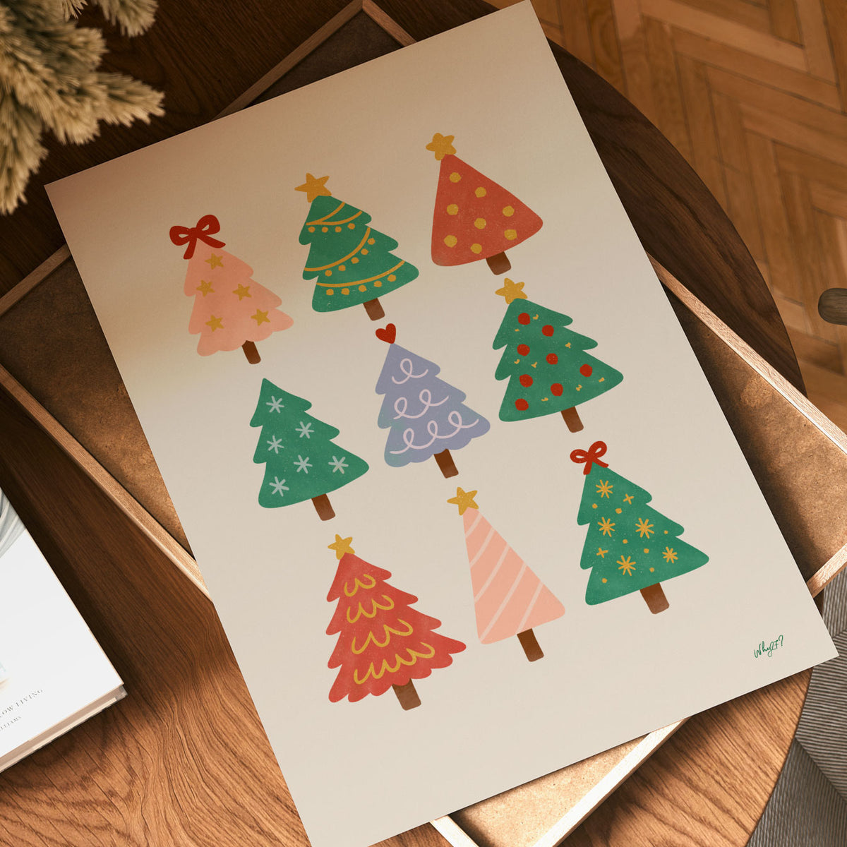 Christmas Trees Poster