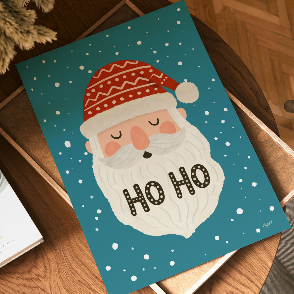 Ho Ho Santa Poster
