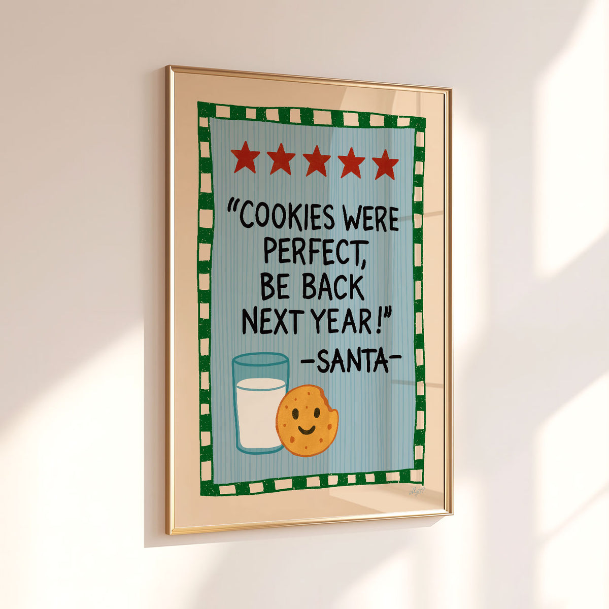 Cookies Were Perfect Poster