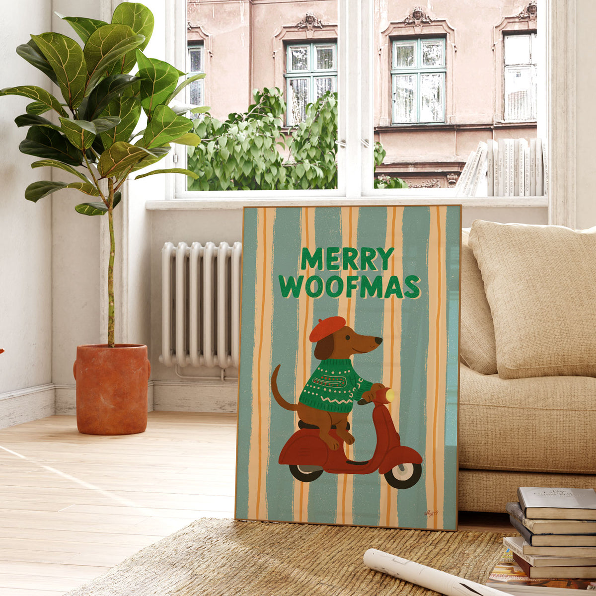 Merry Woofmas Poster