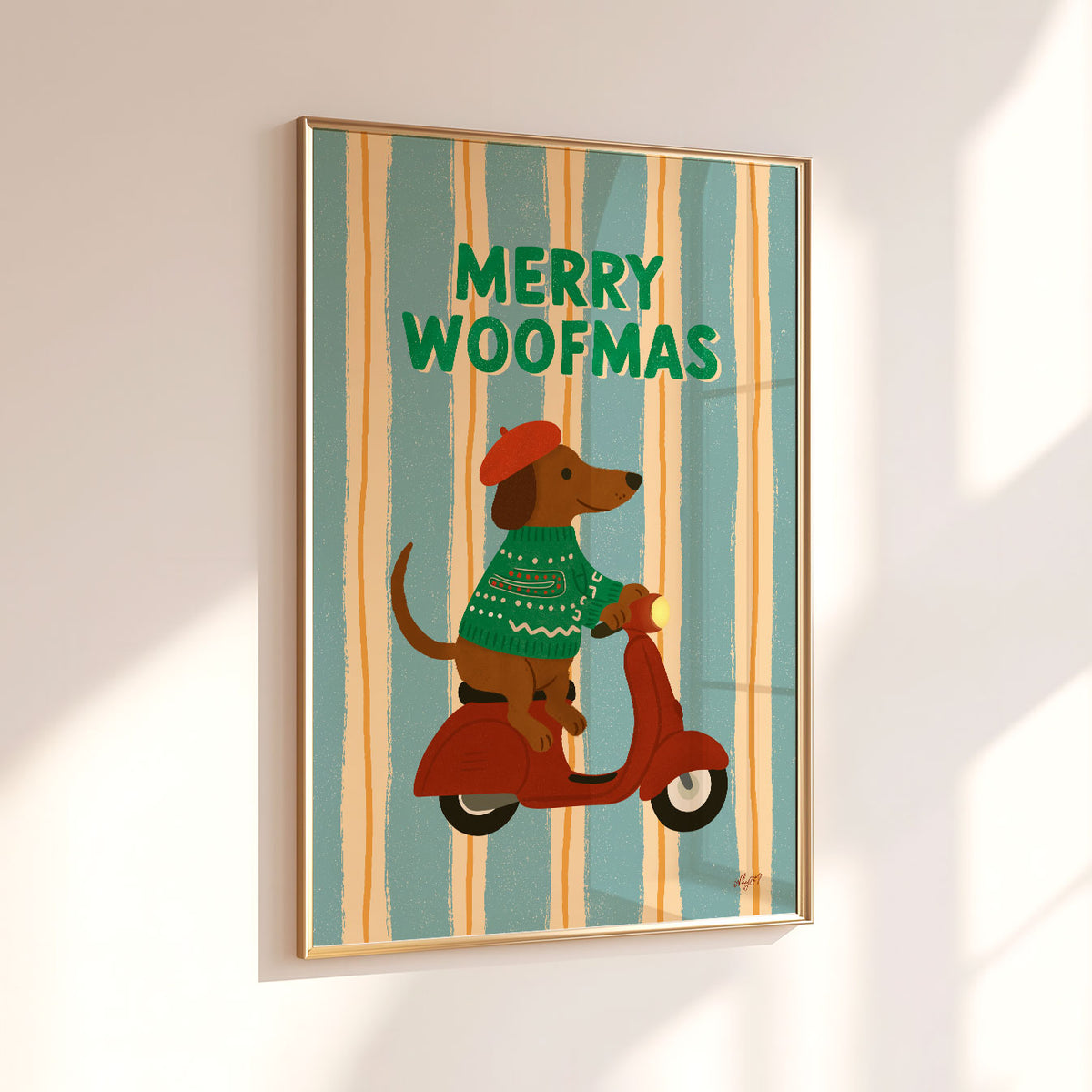 Merry Woofmas Poster