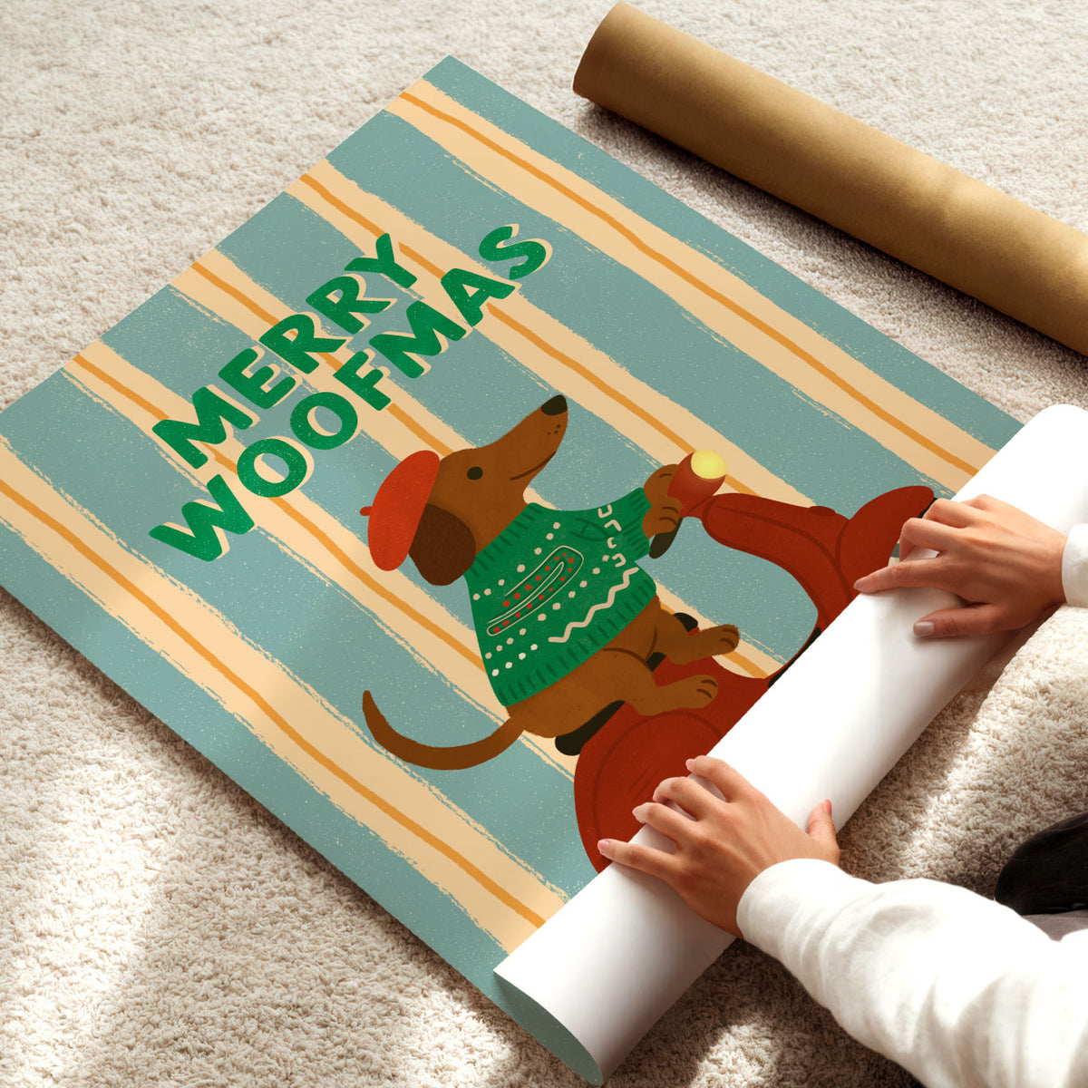 Merry Woofmas Poster