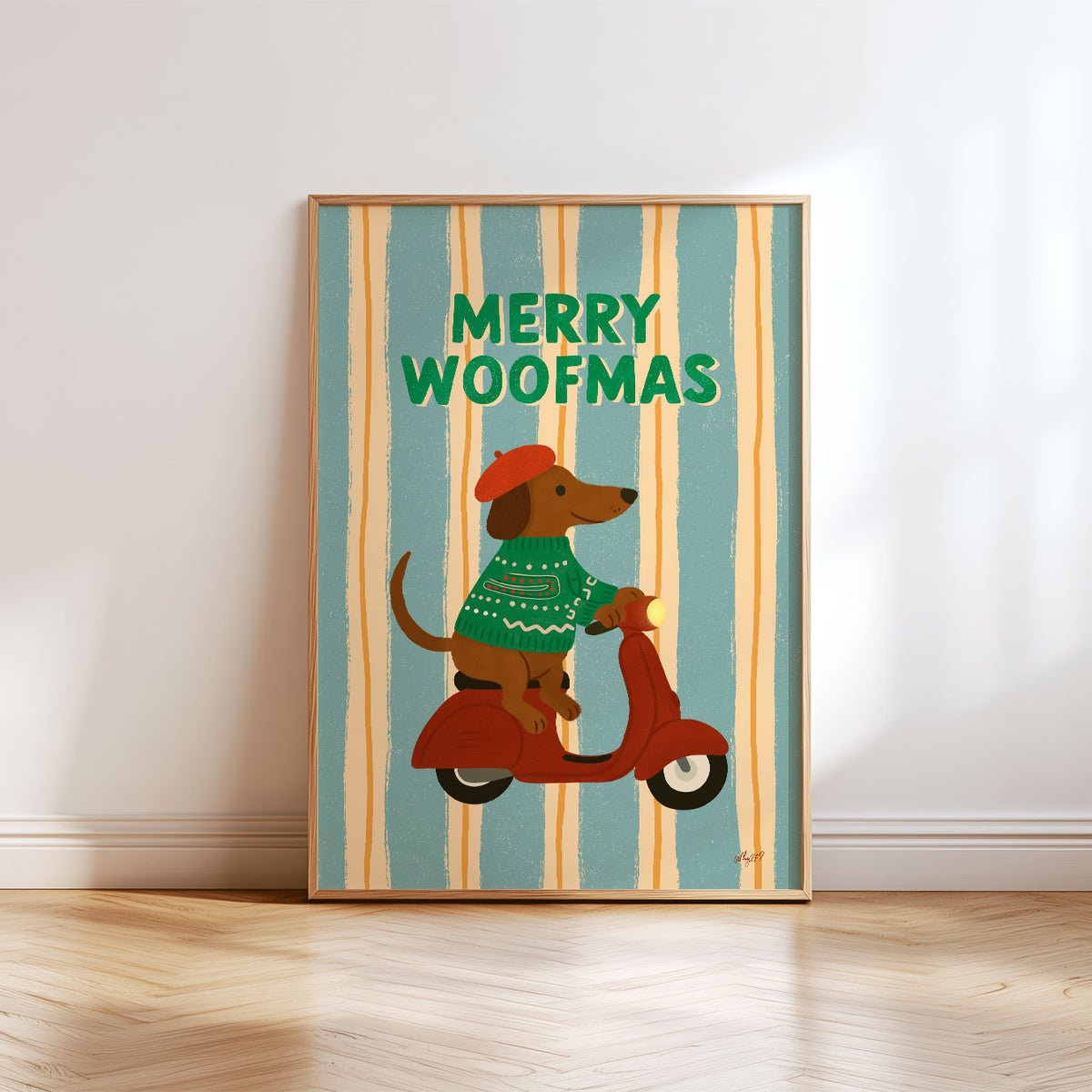 Merry Woofmas Poster
