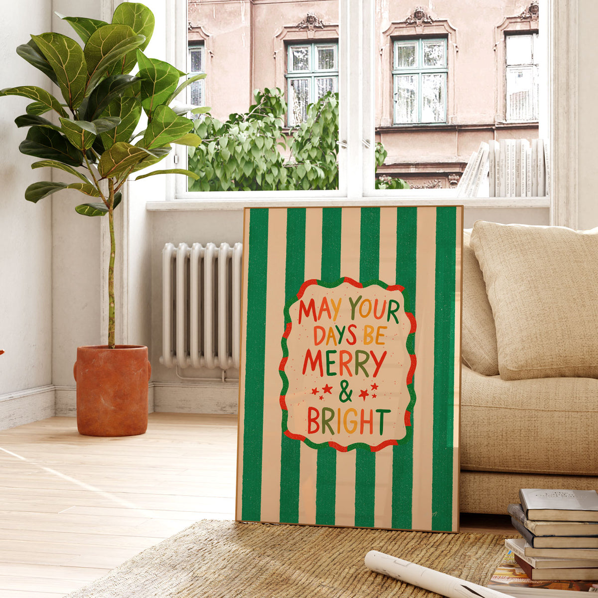 May Your Days Be Merry Poster