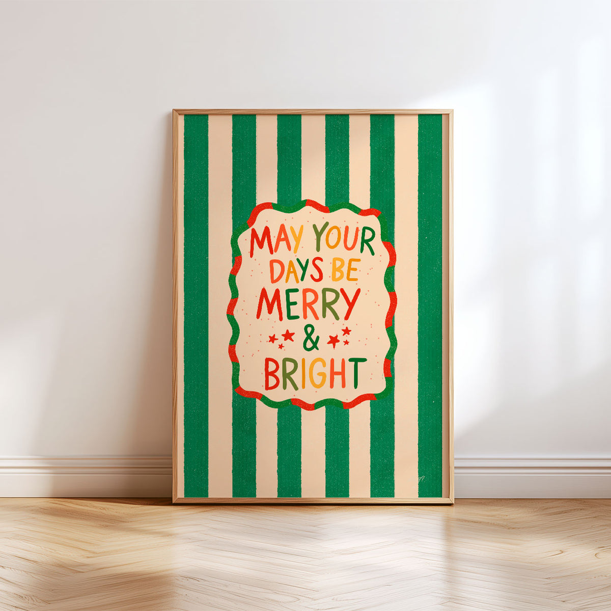 May Your Days Be Merry Poster