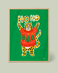 Affiche Ho Ho Léopard