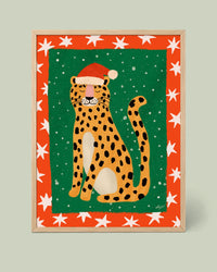 Affiche Tigre de Noël
