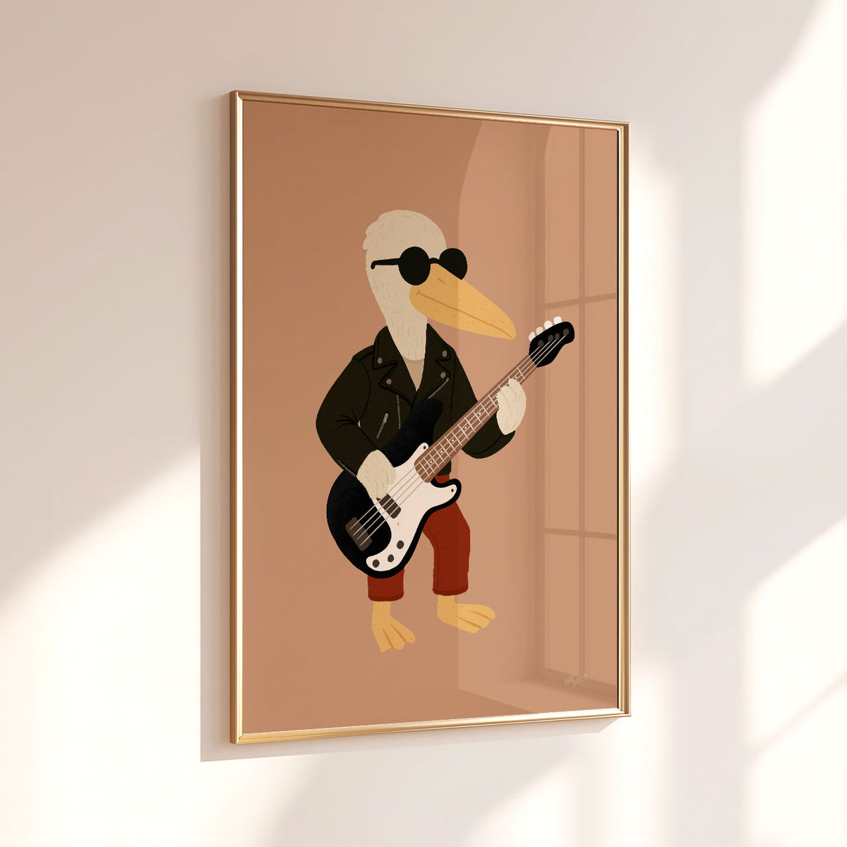 Bass Pelican Poster