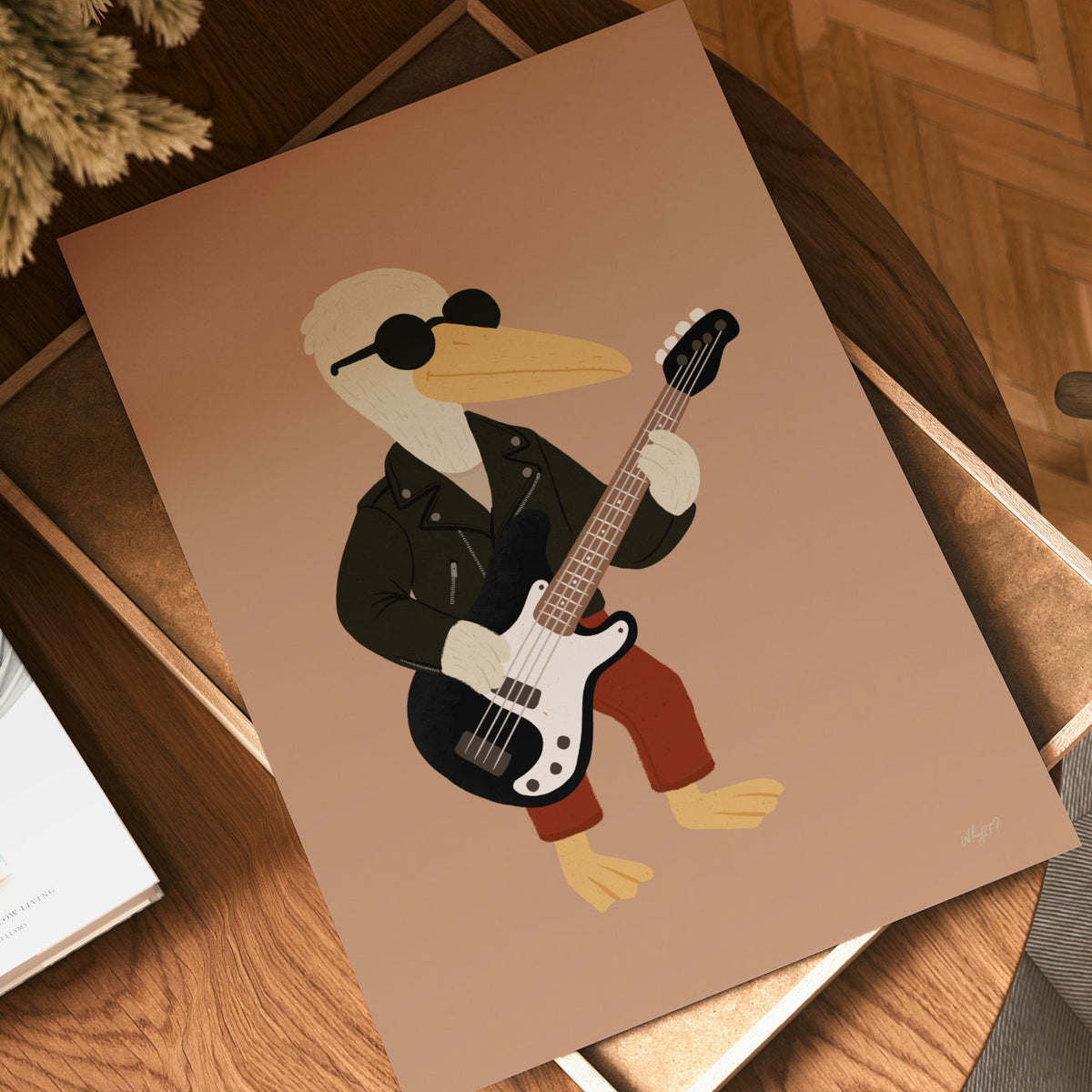 Bass Pelican Poster