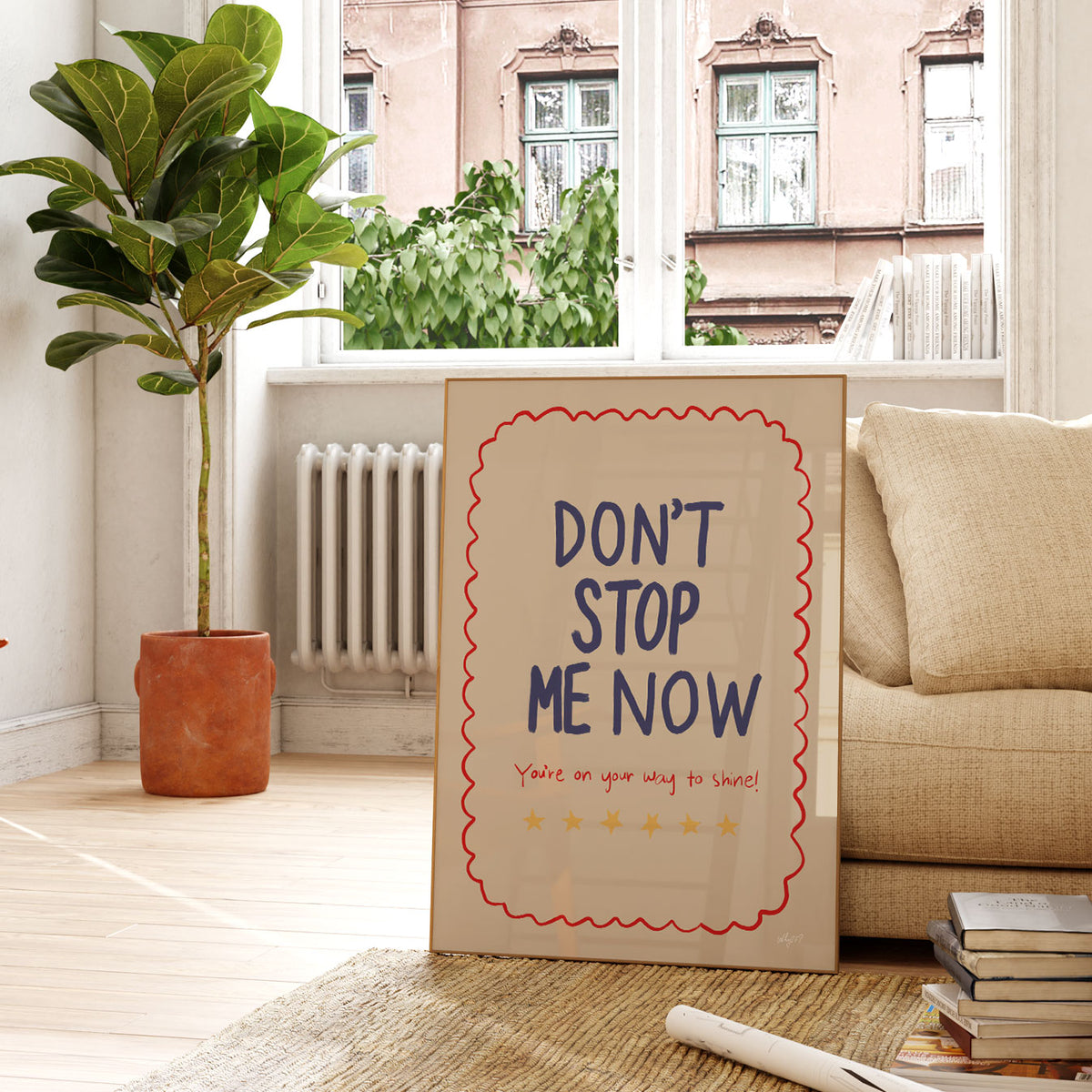 Dont Stop Me Now Stars Poster