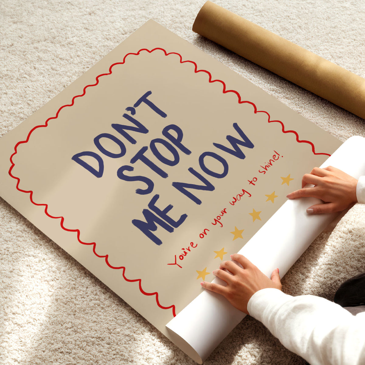 Dont Stop Me Now Stars Poster