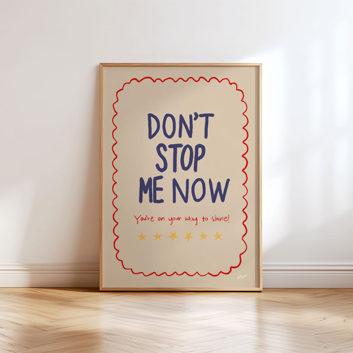Dont Stop Me Now Stars Poster