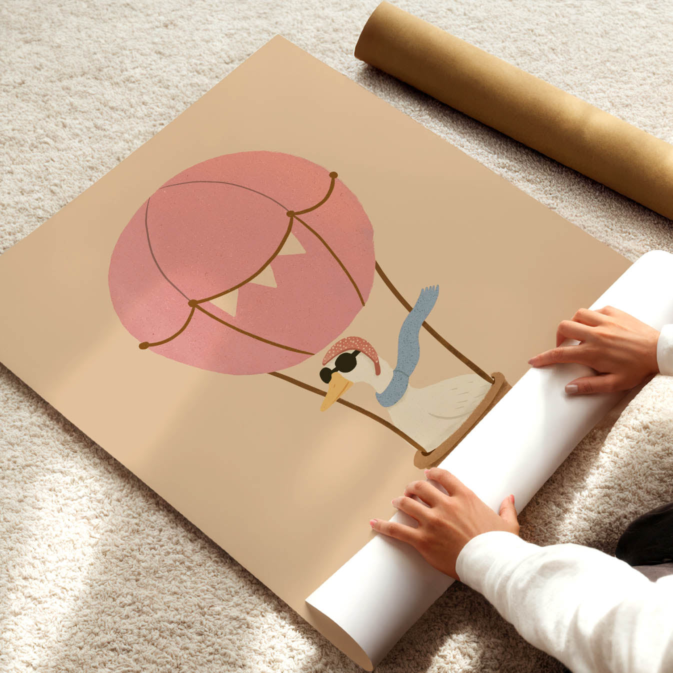 Dream Big Goose Poster
