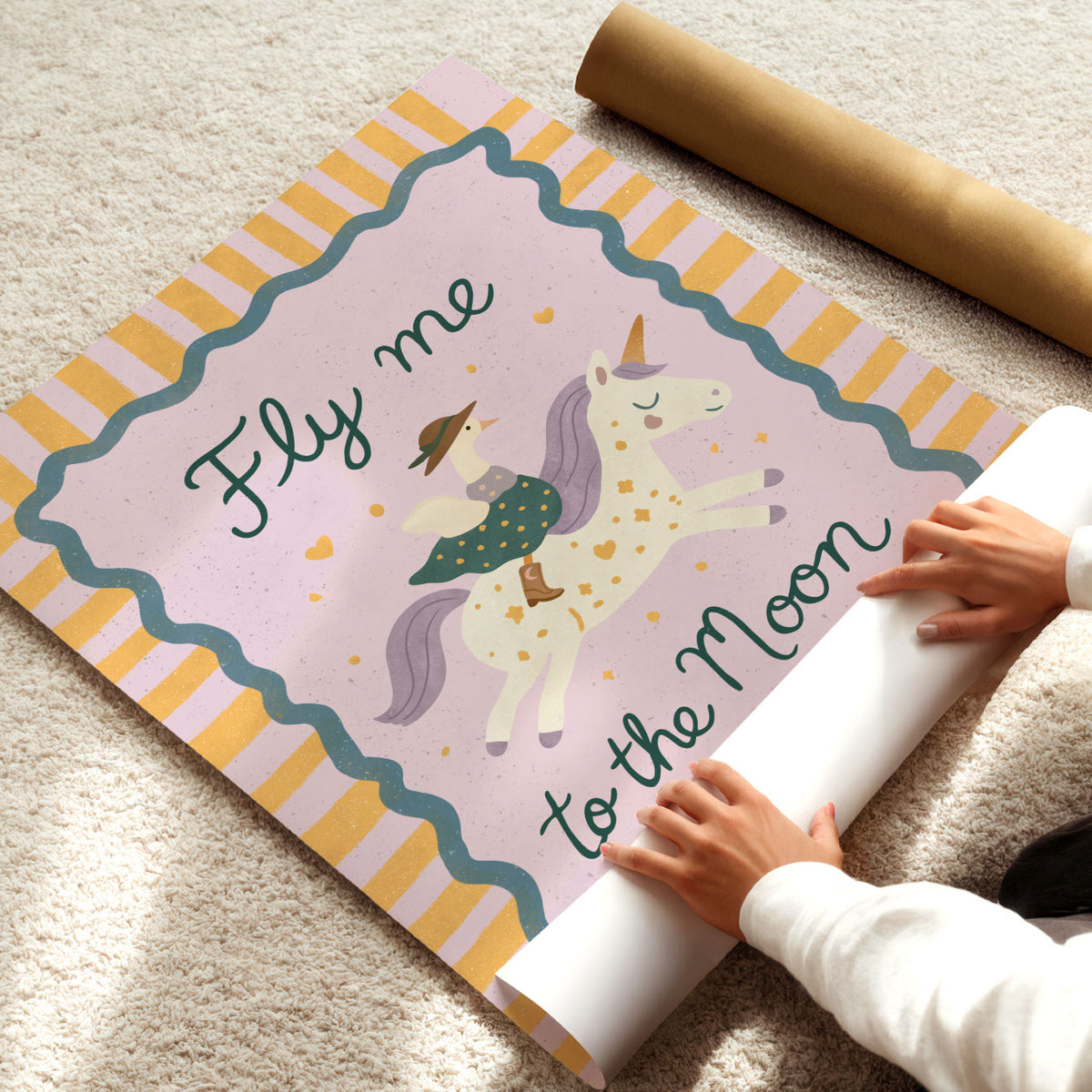 Fly Me to the Moon Poster