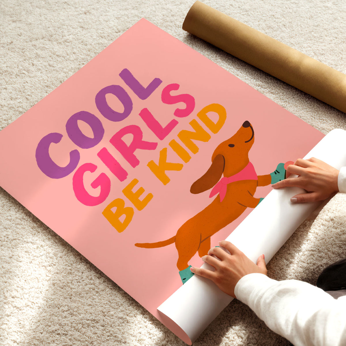 Cool Girls Be Kind Poster