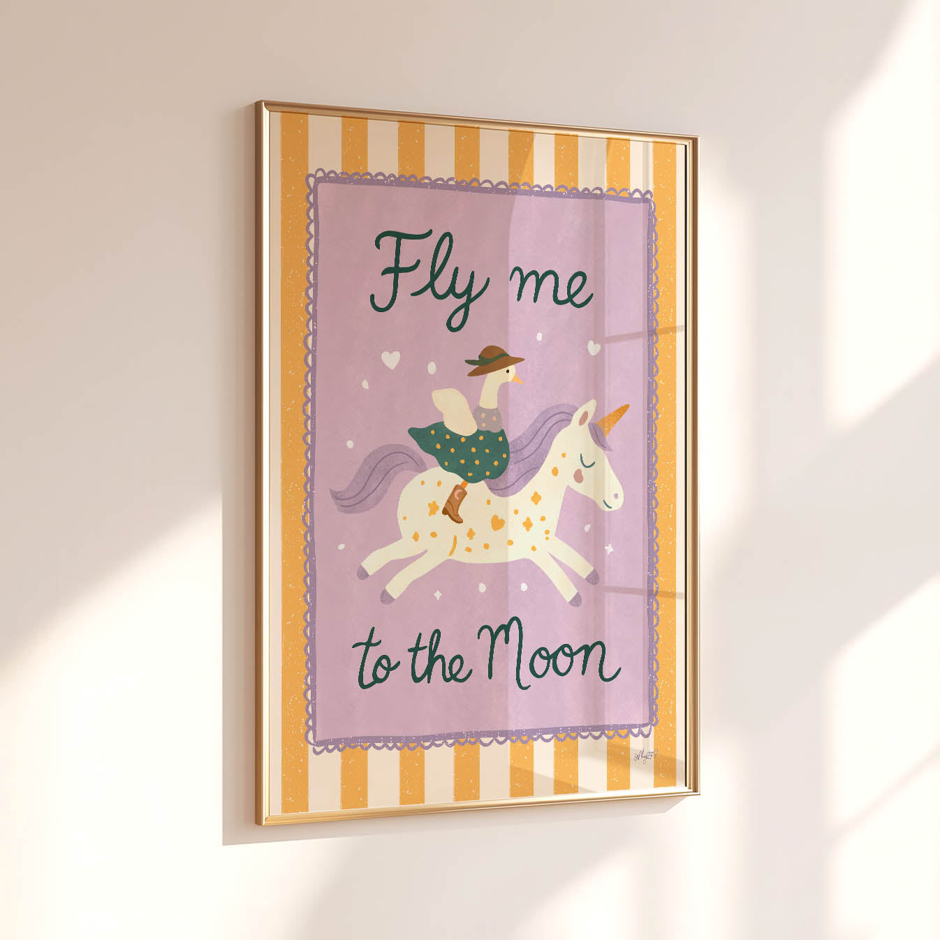 Fly Me to the Moon Poster