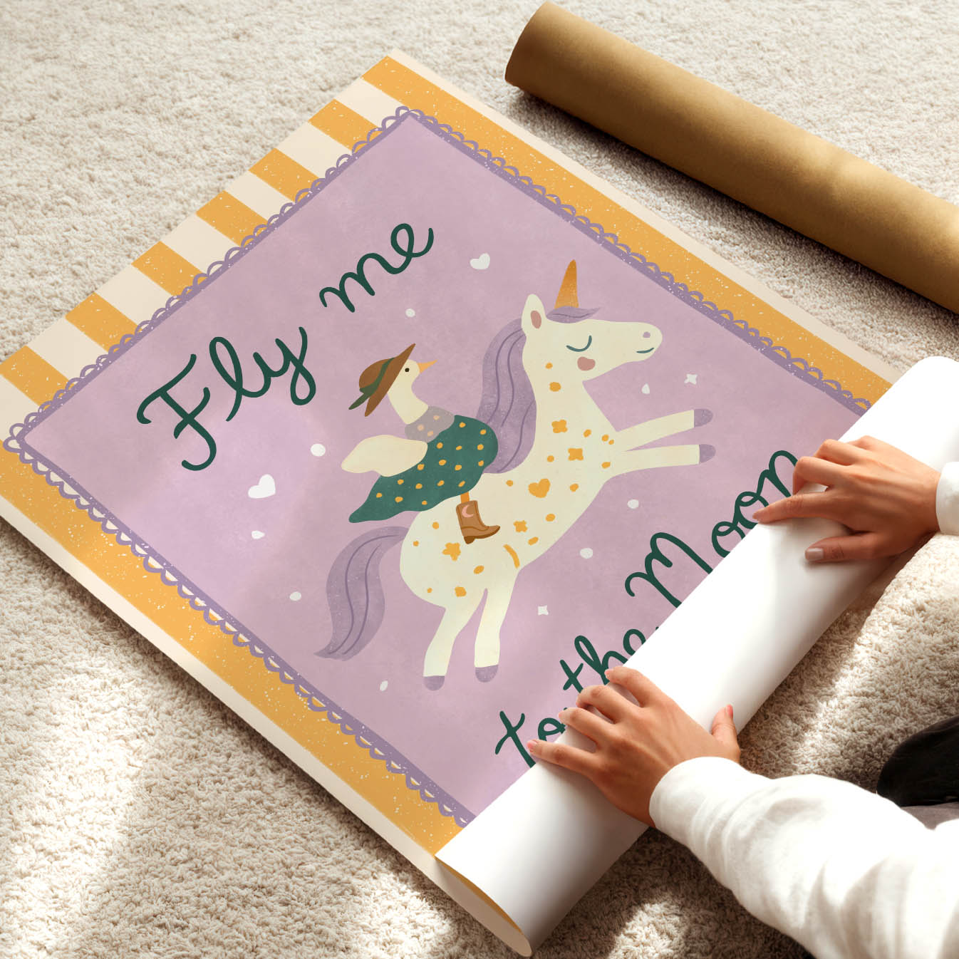 Fly Me to the Moon Poster