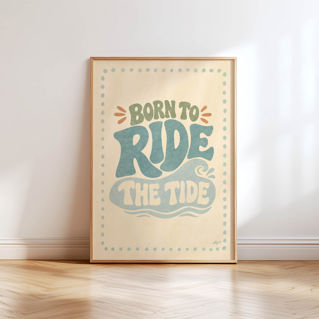 Born to Ride the Tide Poster