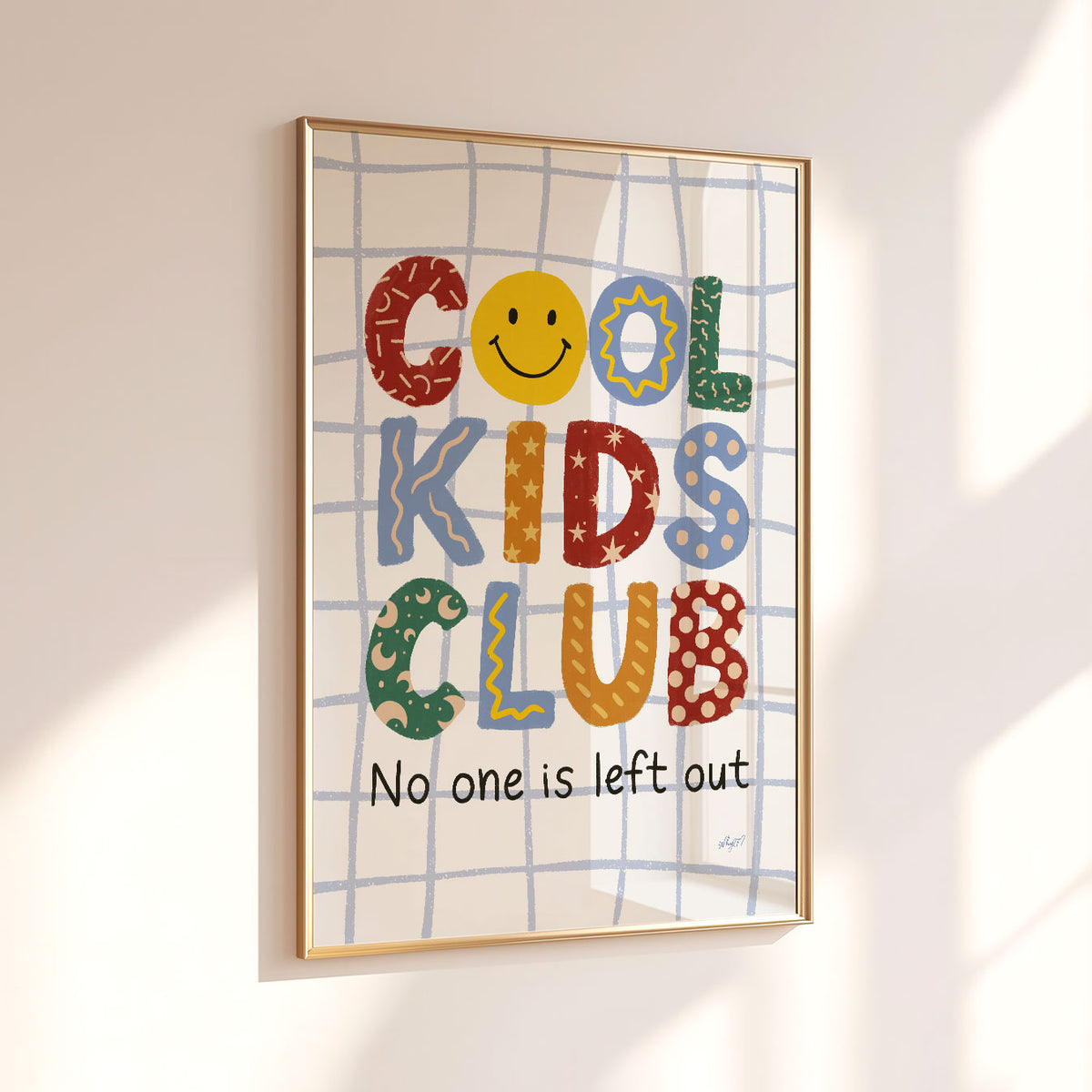 Cool Kids Club Poster