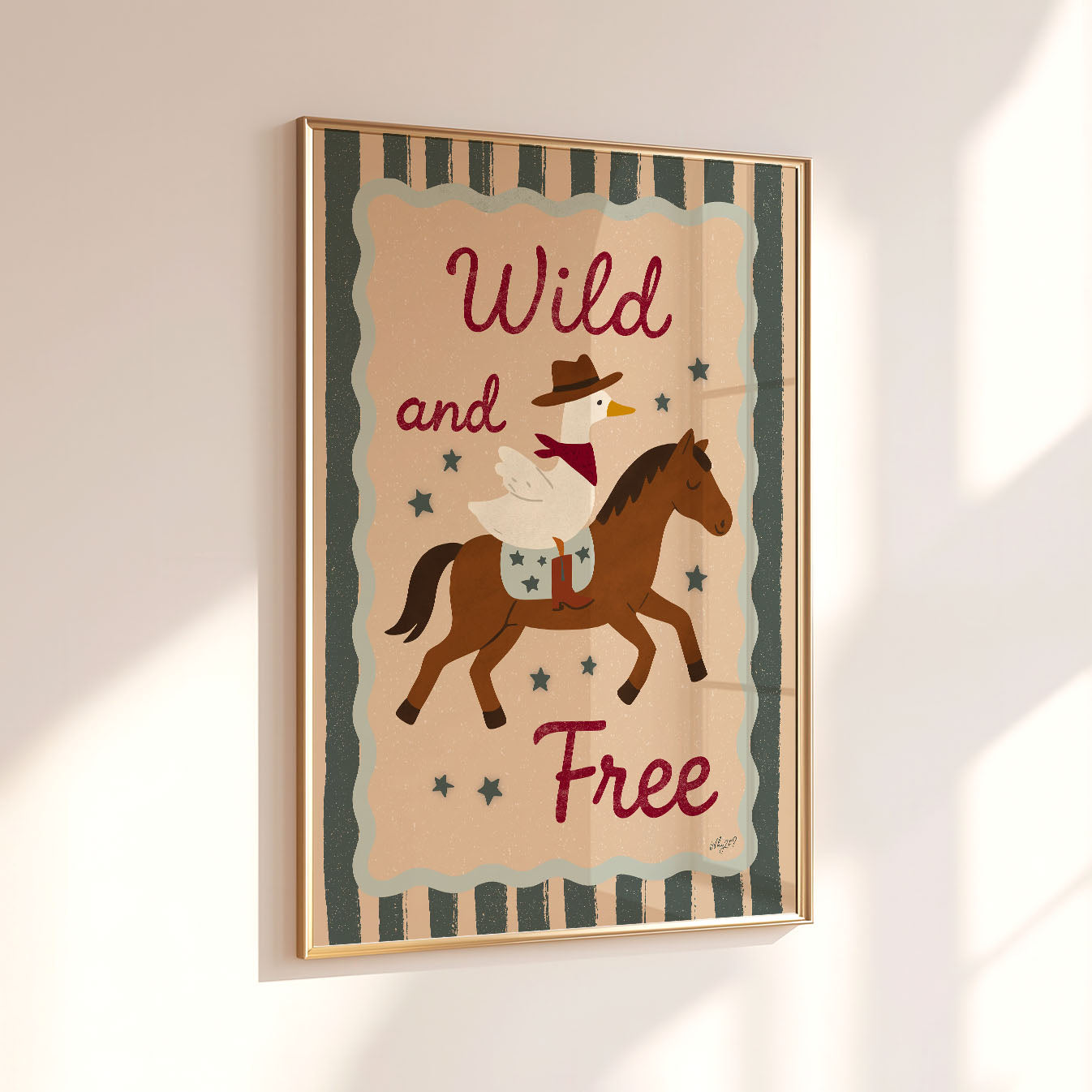 Wild and Free Poster