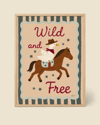 Wild and Free Poster