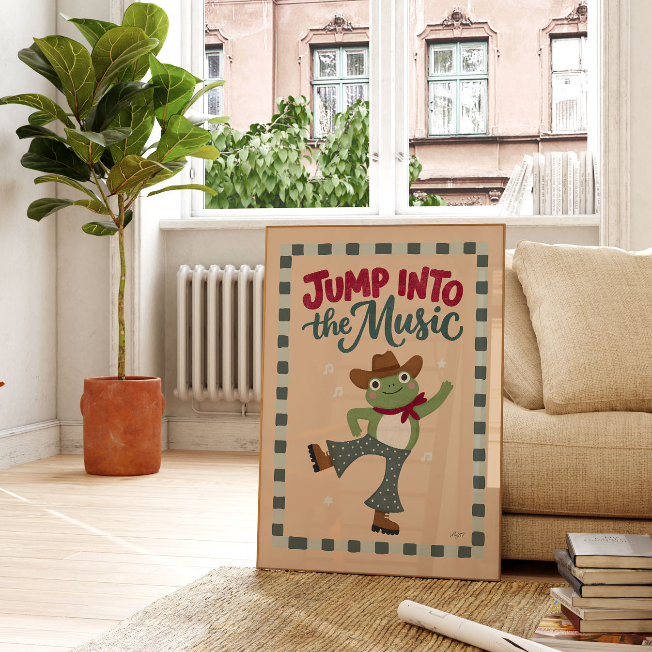 Jump Into The Music Poster