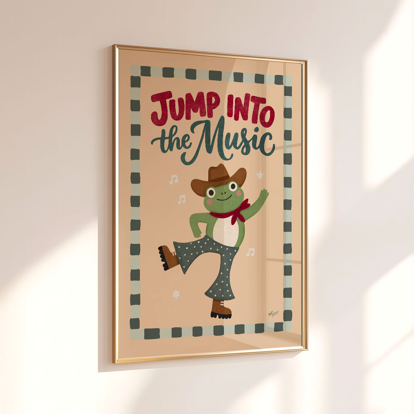 Jump Into The Music Poster