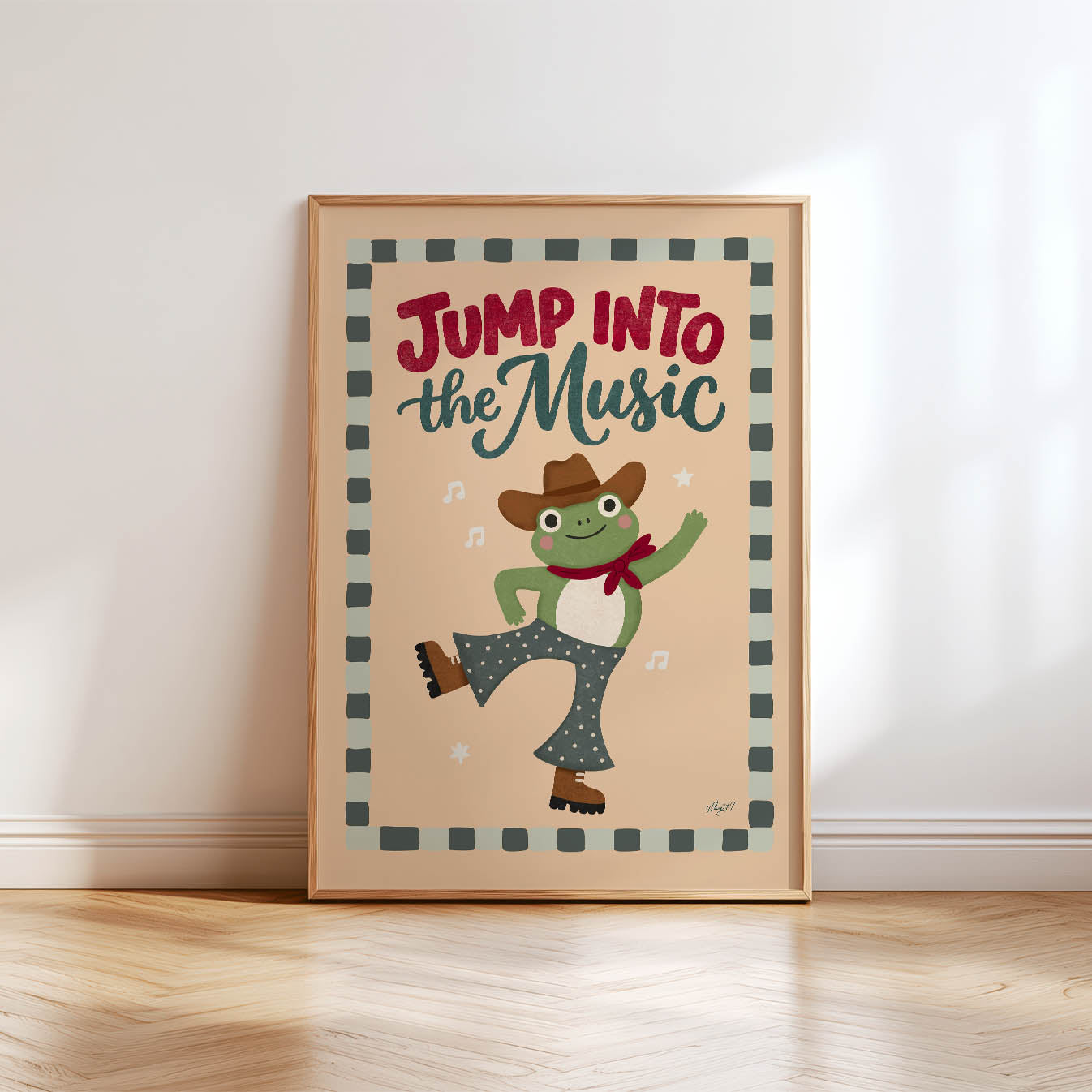 Jump Into The Music Poster