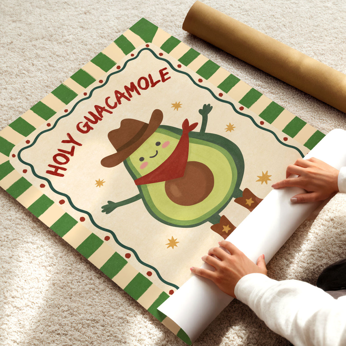 Holy Guacamole Poster