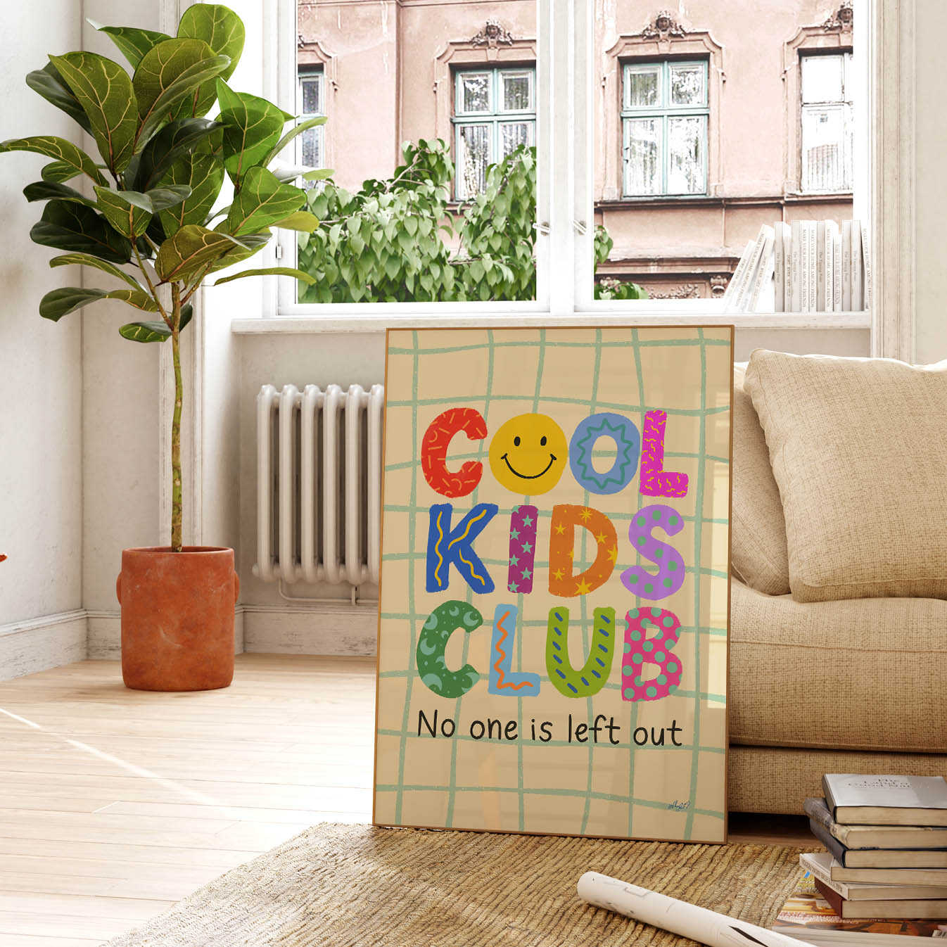 Poster des coolen Kinderclubs
