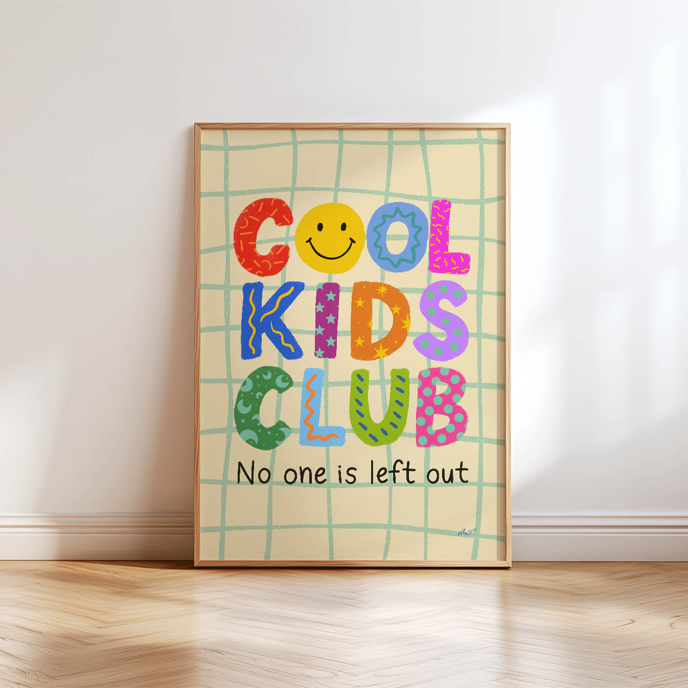 Cool Kids Club Poster