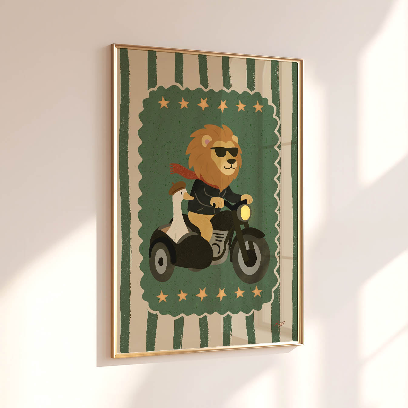 Sidecar Safari Poster