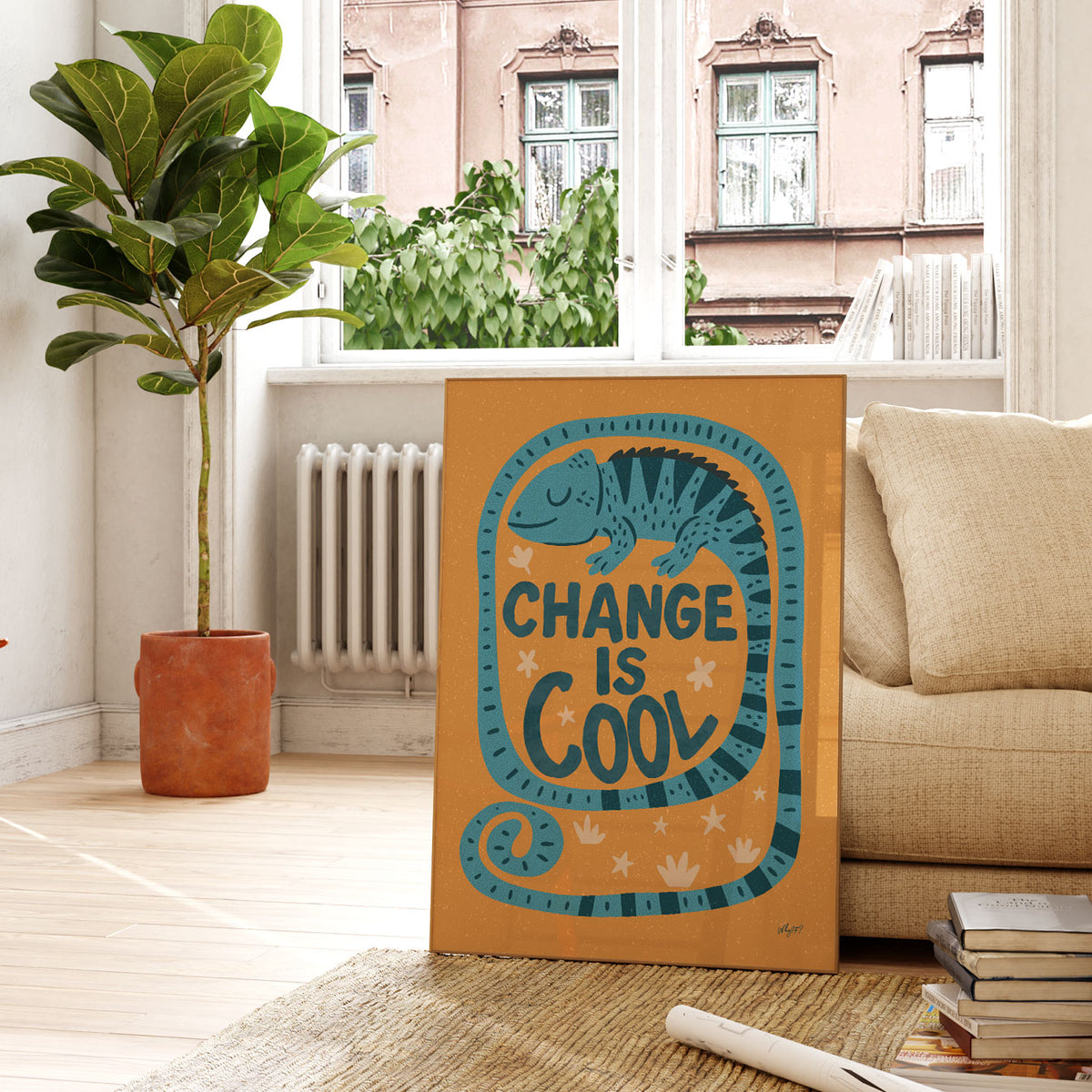 Change Is Cool Poster