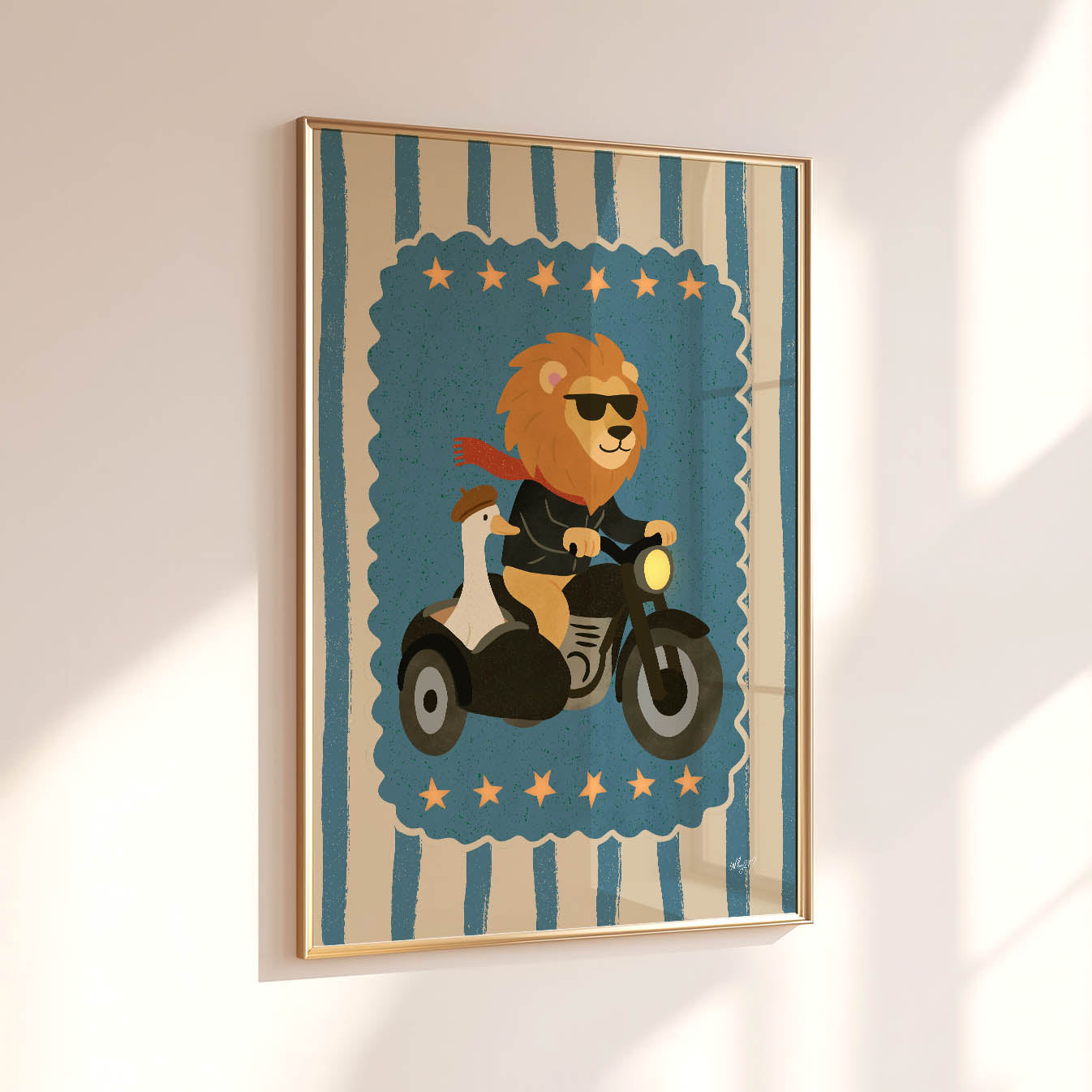Lion Sidecar Poster
