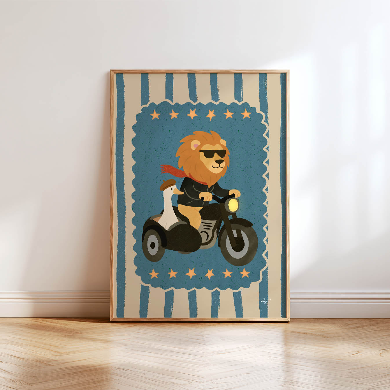 Lion Sidecar Poster