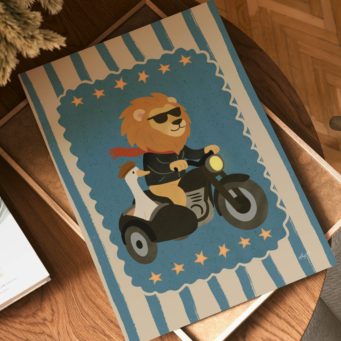 Lion Sidecar Poster