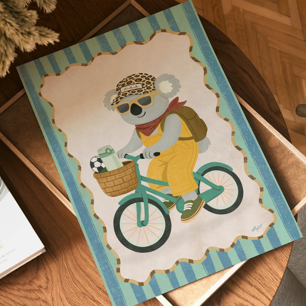 Koala Fahrrad Poster