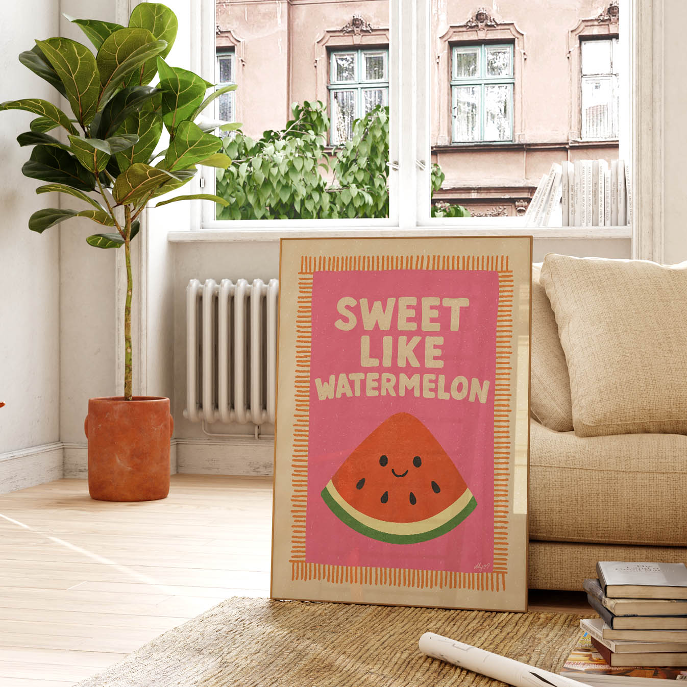 Sweet Like Watermelon Poster